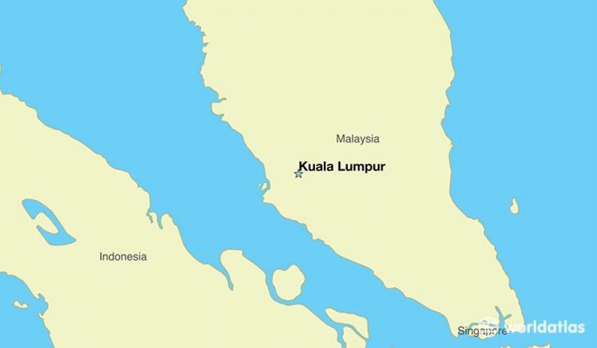 خريطة عاصمة ماليزيا