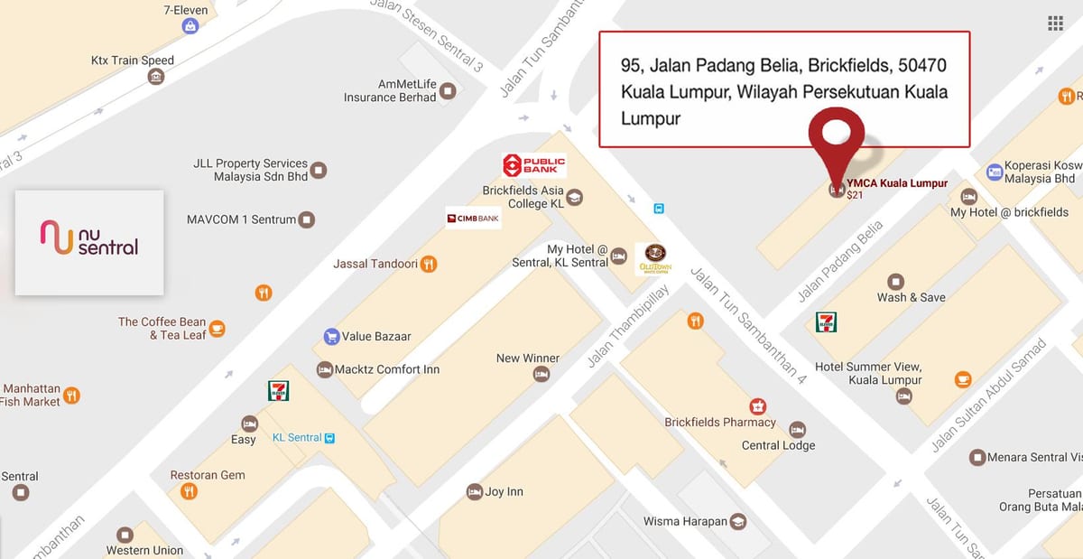 خريطة wilayah persekutuan كوالالمبور