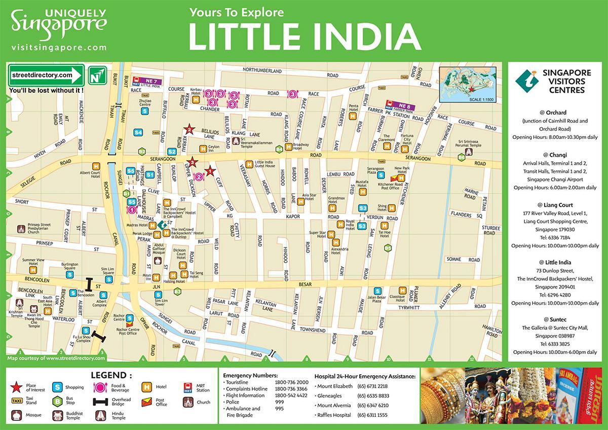 خريطة الهند الصغيرة كوالالمبور