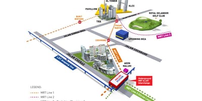 Jelatek lrt station خريطة