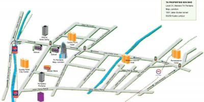 Jalan sultan كوالالمبور خريطة