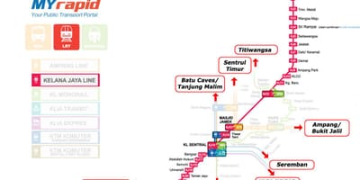 Putra lrt خريطة
