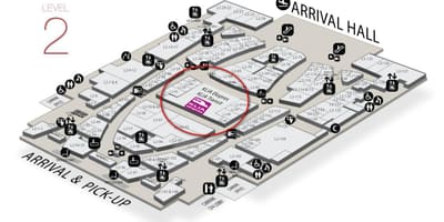 Klia2 وصول خريطة
