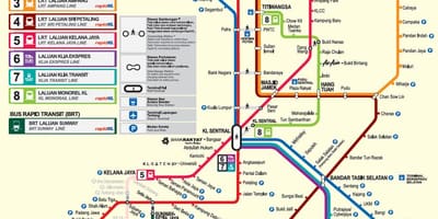 Lrt خريطة الطريق kl