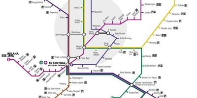 Putra lrt station خريطة
