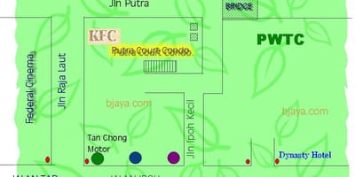 Pwtc كوالالمبور خريطة