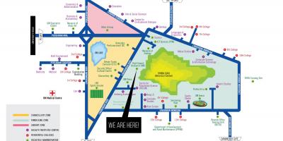 خريطة من جامعة مالايا