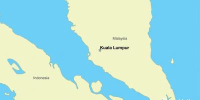 خريطة عاصمة ماليزيا